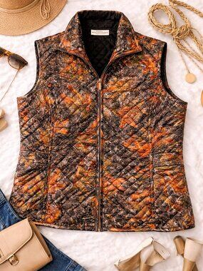 Chico’s Quilted Vest – Large